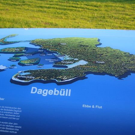 Haus Halligblick, Ferienwohnungen Am Wattenmeer, Whg Hamburger Hallig Dagebüll Εξωτερικό φωτογραφία